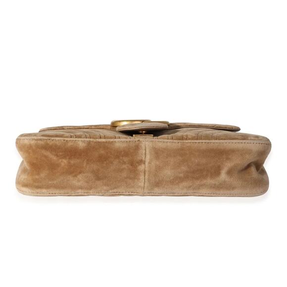 Gucci Marmont Chain Shoulder Bag Tan - S - Picture 6 of 8